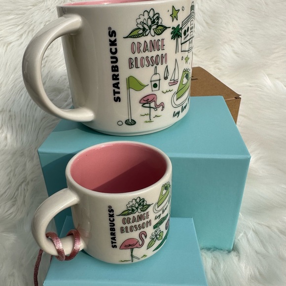 New Starbucks Florida coffee mugs 14 oz and 2 oz collection - Picture 7 of 9